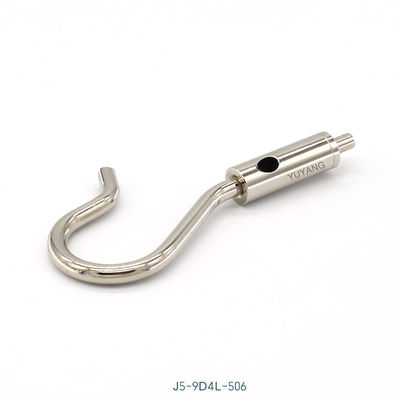Brass Hook Grippers Wide Arc Brass Hanging 9*74mm Side Exit Gripper J5-506