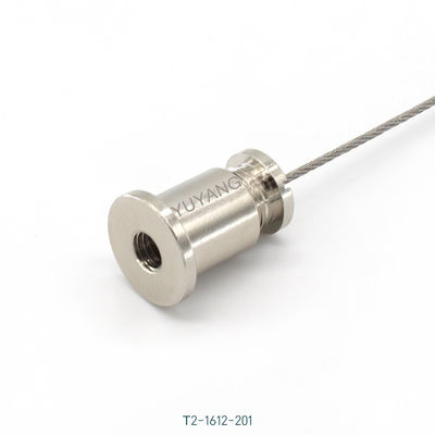 M6 Cable Gripper Ceiling Mount Customizable 17mm Heigth Heat Resistance T2-201