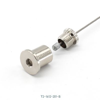 Ceiling Mounting LED Panel Suspension Kit 1.5mm Stainless Steel Wire Rope Adjustable Hanging System