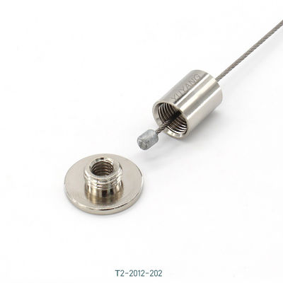 Nickel Ceiling Light Attachment Customised T2-202 M6 High Precision And Security