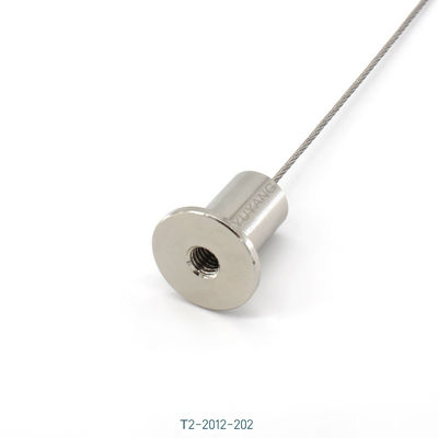 Nickel Ceiling Light Attachment Customised T2-202 M6 High Precision And Security