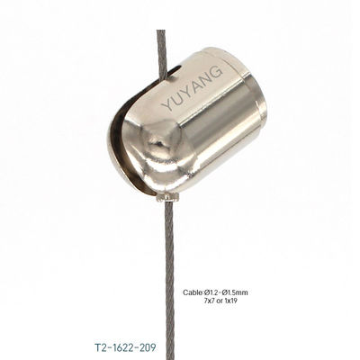 M5 Suspension Cable Gripper 16mm Diameter Cable Ceiling Mount For Hanging Lights And Light Boxes