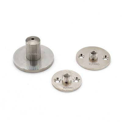 Iron Suspension Cable Gripper Easy Installation 2mm Disc Shaped Ceiling Attachment Kit