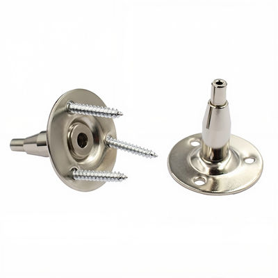 Iron Suspension Cable Gripper Easy Installation 2mm Disc Shaped Ceiling Attachment Kit