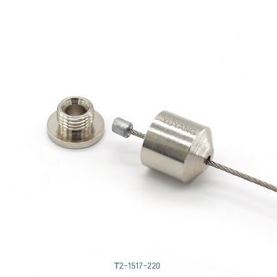 M5 Thread Adjustable Suspension Cable Gripper 1.5mm Suspension Ceiling Attachment