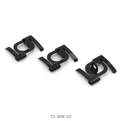 Black Brass T Bar Twist Clip 5.8mm Hole For Ceiling Grid Supporting Fixings