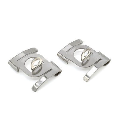 Nickel Plated T Bar Ceiling Clips For 1/4-20 Stud 1mm Thicknesses Long Lasting T2-222