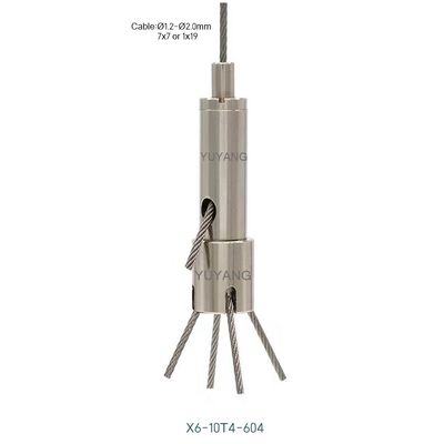 4 Legs Copper Side Exit Cable Gripper X6-604 10mm Diameter Wire Rope Gripper