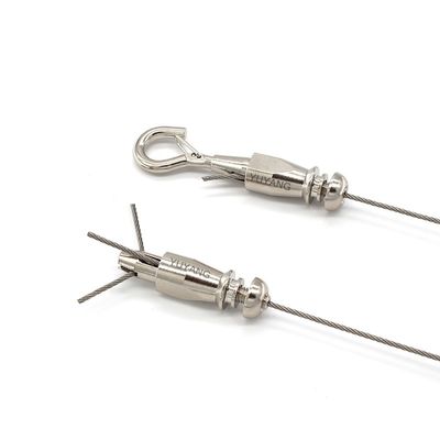 Adjustable Length Cross Grip Lock Cable Grippers For Lighting And Displays X6-613