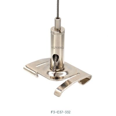 Customized T Bar Attachment Clip For Suspended Grid Track Lighting F3-332