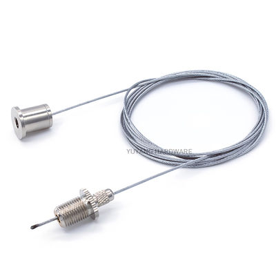 M5 Thread Steel Cable Suspension Kit 1m Length Flexible For Hanging Lights