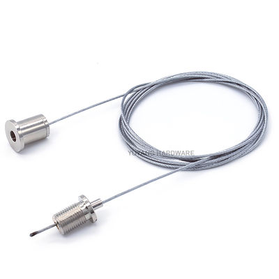 M5 Thread Steel Cable Suspension Kit 1m Length Flexible For Hanging Lights