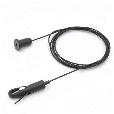 Matte Black Cable Suspension Kits Wire Rope Hanging Kit For Sign Picture