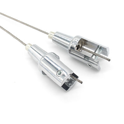 Customized Steel Cable Suspension Kit Sign Corrosion Proof For Acoustic Panel
