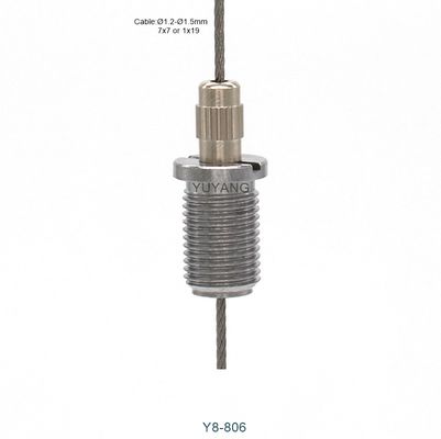 Knob Type Adjustable Cable Gripper 1.5mm Wire Rope Gripper For Lighting