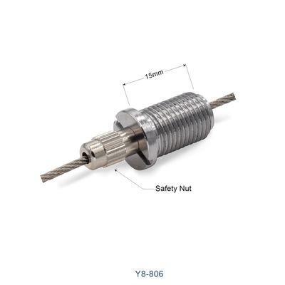 Knob Type Adjustable Cable Gripper 1.5mm Wire Rope Gripper For Lighting