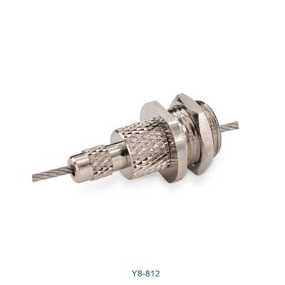 M12 Steel Cable Gripper With Hex Nut Suspension Cable Gripper For Lighting Or Display