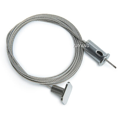 LED Panel Light Cable Suspension Kit Light Fixture Suspension Cable Gripper High Quality Steel Cable Hanging Wire Kit