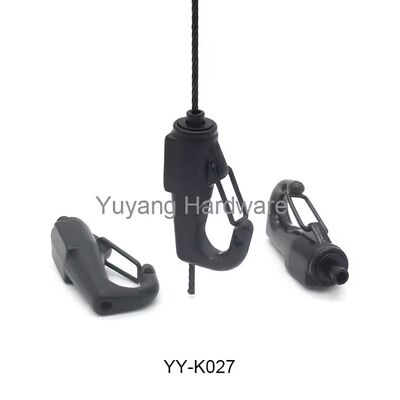 Most Popular Brass Cable Gripper Hanging Kit with Wire Rope and Hook Cable Gripper