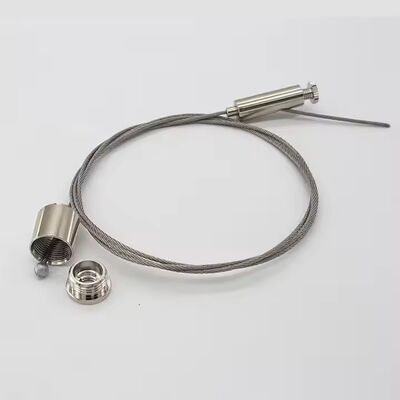 Custom Luminaire Lighting Kit Acoustic Suspension with Brass Wire Cable Suspension Kits for Lighting Fixtures