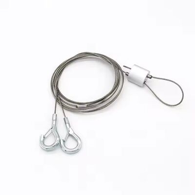 Most Popular Looping Cable Gripper Brass Wire Rope Hanging Kit High Quality Adjustable Cable Gripper