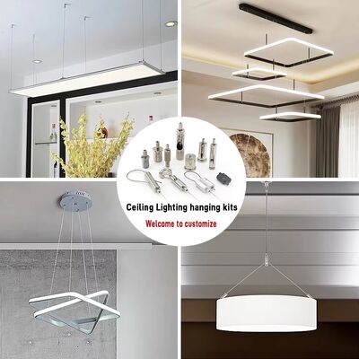 Factory Price Suspension Cable Grippers Stainless Steel Wire Universal Brass Cable Gripper Hanging Kit Hook Hanging System