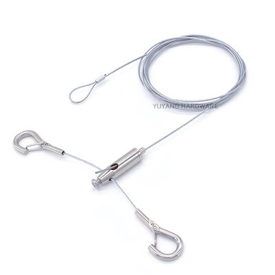 Most Popular Cable Clips Hanging Kit Panel Light Suspension Hook with Cable Gripper