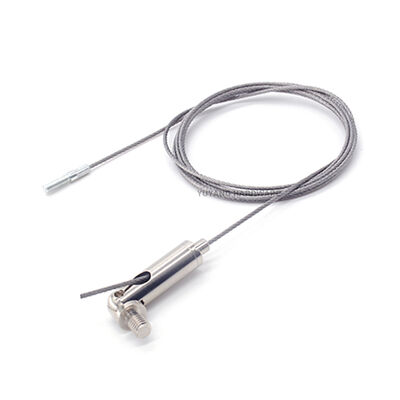 Screw Ceiling Fixing Light Suspension Set Custom Steel Wire Rope with Adjustable Hook Cable Gripper Hanging System