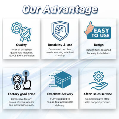 Steel Loop Cable with Adjustable Two Way Gripper Suspension Cable Kit High Strength Wire Locking Cable Kit