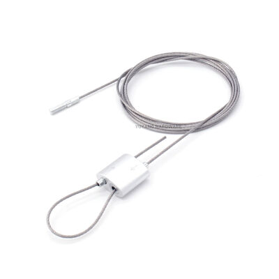 Stainless Steel Wire Rope Two Way Cable Gripper Suspension Cable Kit Custom Loop Gripper for Hanging System