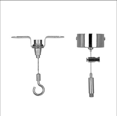 OEM Adjustable Size Hanging Kit with Hook Stainless Steel Wire Cable Suspension Kit for Hanging System