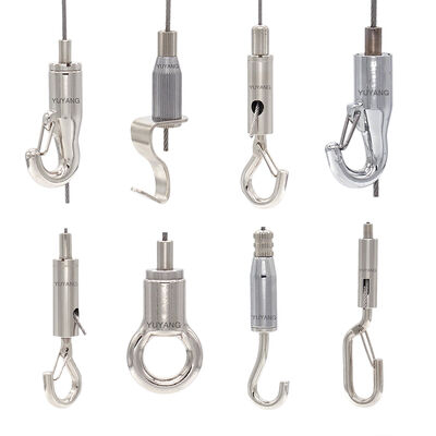 OEM Adjustable Size Hanging Kit with Hook Stainless Steel Wire Cable Suspension Kit for Hanging System