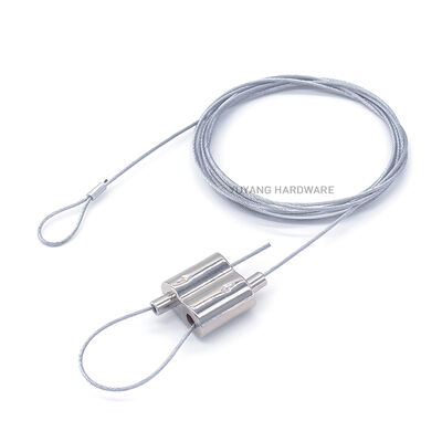 Hanging Kit With Looping Cable Gripper Adjustable Wire Suspension Kit