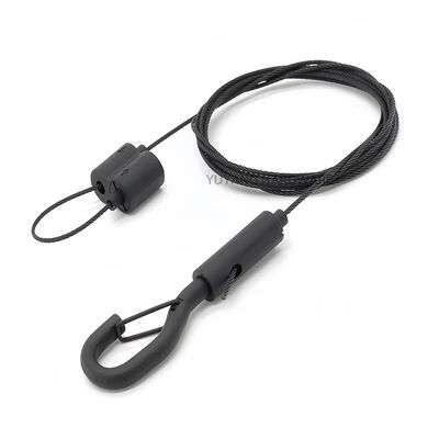 High Quality Looping Gripper Cable Kit Custom Coated Cable Suspension Kit with Snap Hook