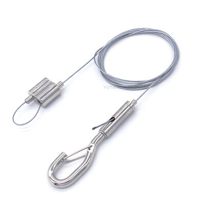 Hot Selling Brass and Metal Hanging Kit Suspension Hook Cable Gripper Wire Rope Suspension Kit