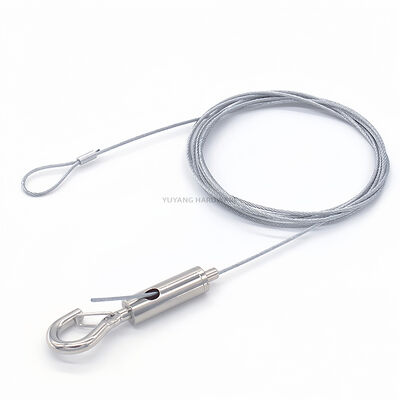 Factory Customized High Quality Steel Cable Suspension Kit Wire Rope Assembly for Indoor Suspension