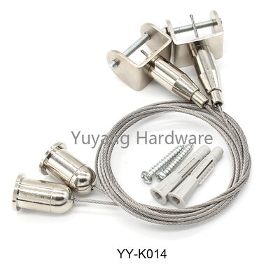 Hot Sales Brass Hanging Suspension Mounting Wire Accessory Kit Easy Assembly Installation Multi-Color Options for Ceiling