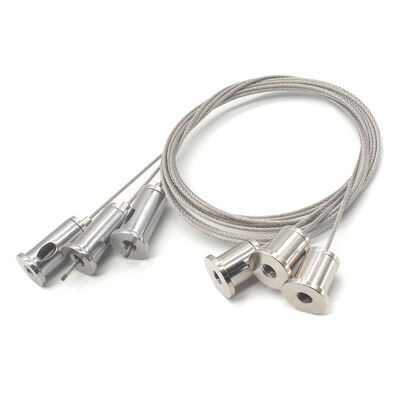 Light Safety Suspension Hanging Cable Kit LED Lights Track Light Steel Wire Ceiling Hanging Kit