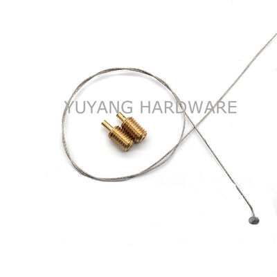 High Precision 0.45mm Mini Cable Gripper 0.5/0.6/0.7mm SUS304 Wire Rope Cable Hanging Kits