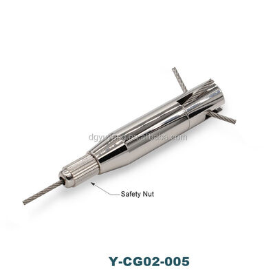 OEM Custom Brass Ceiling Wire Suspension Kit Acoustic Panel Cable Clips Category with Cable Clamp