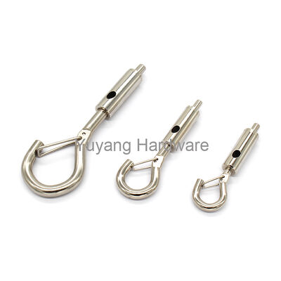 Dongguan Custom Lighting Accessories Brass Adjustable Hook Cable Gripper for Cable Hanging Kit