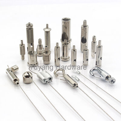 Factory Price Suspension Wire for Ceiling Brass Wall Mount Picture Hanging Kit Hooks Mirror Hanger