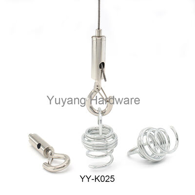 Most Popular Copper Wire Rope Clip Suspension Kit Light Hanging Wall Frame Hanging Kit OEM Customizable