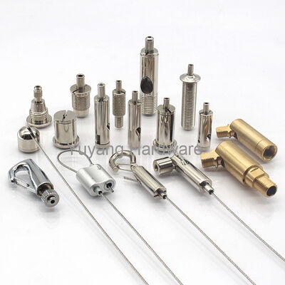 High Quality Brass & Stainless Steel Cable Gripper Wire Rope Sling Hanging Kit China Supplier's Hot Sale Cable Wire Rope Clip