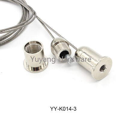 Factory-Priced Copper Wire Rope Sling Safety Cable Gripper Hanging Kit with Copper Wire Rope Clip for Cable Clips