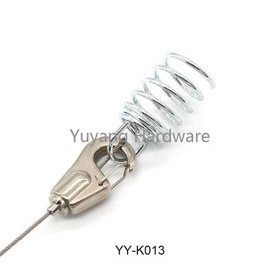 YUYANG Copper & Brass Wire Rope Clip Hanging Kit with Strong Tensile Strength and Hook for Hanging System