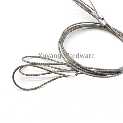 YUYANG Copper Wire Rope Clip Hanging Kit for Linear Lights-High Strength