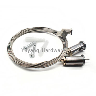 YUYANG Copper Wire Rope Clip Hanging Kit for Linear Lights-High Strength