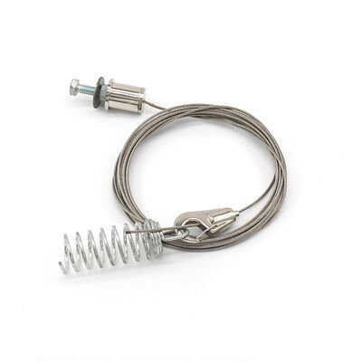 OEM Customized Wire Rope Suspension Kit Cable Gripper Hanging System for Acoustic Panel Cable Clips Cable Management Category