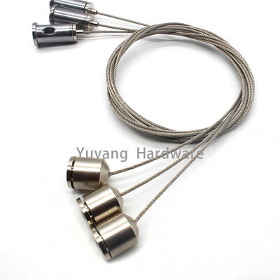Ceiling Wire Safety Aircraft Cable Suspension Hanging Kits for Strip Light